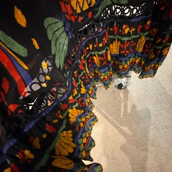 Rare FARM Rio Georgette Maxi Dress. Size S. - Picture 5 of 8